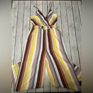 Striped Jumpsuit